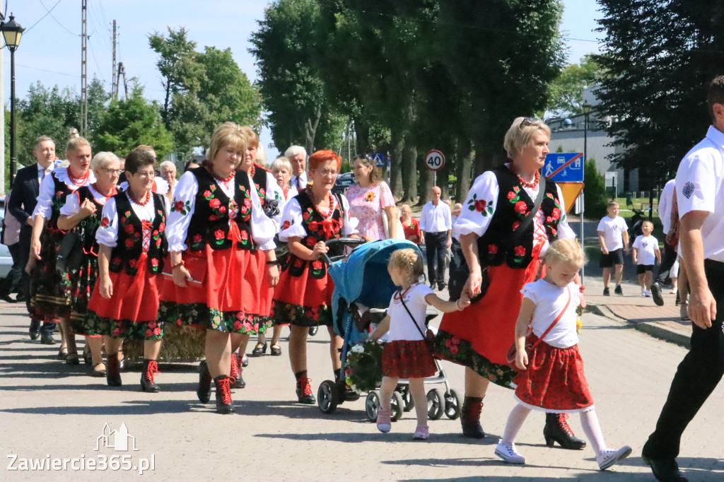 Irządze: Dożynki - Korowód - część oficjalna (1)