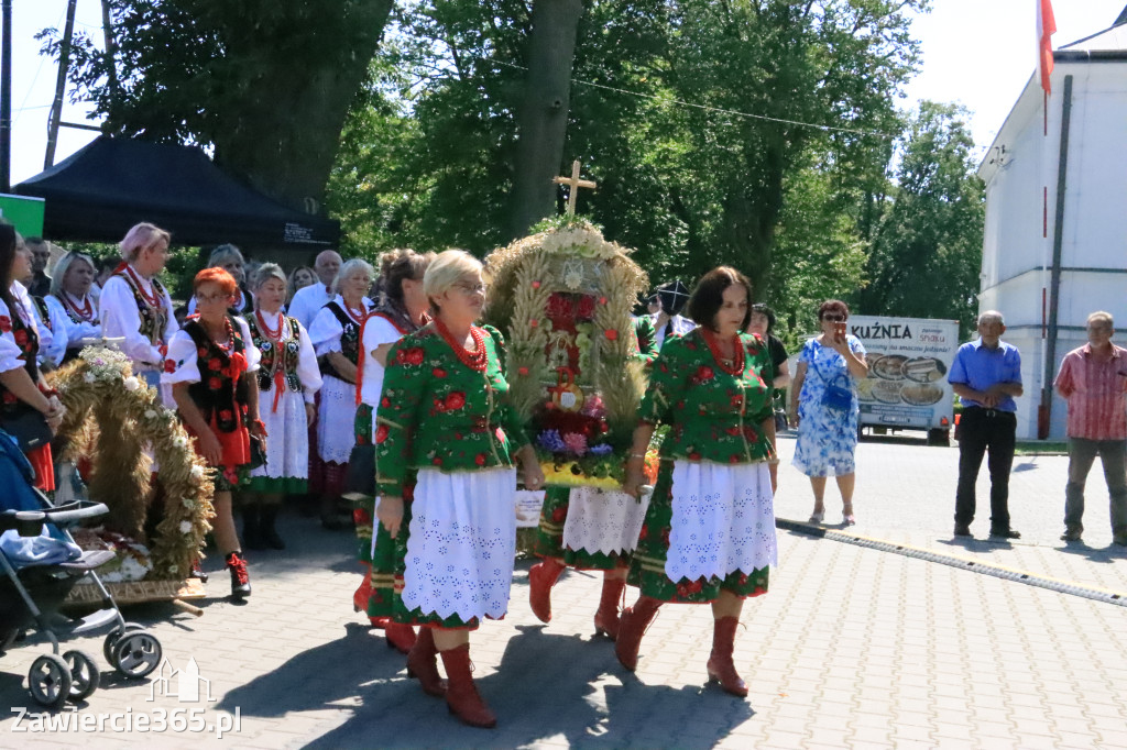 Irządze: Dożynki - Korowód - część oficjalna (1)