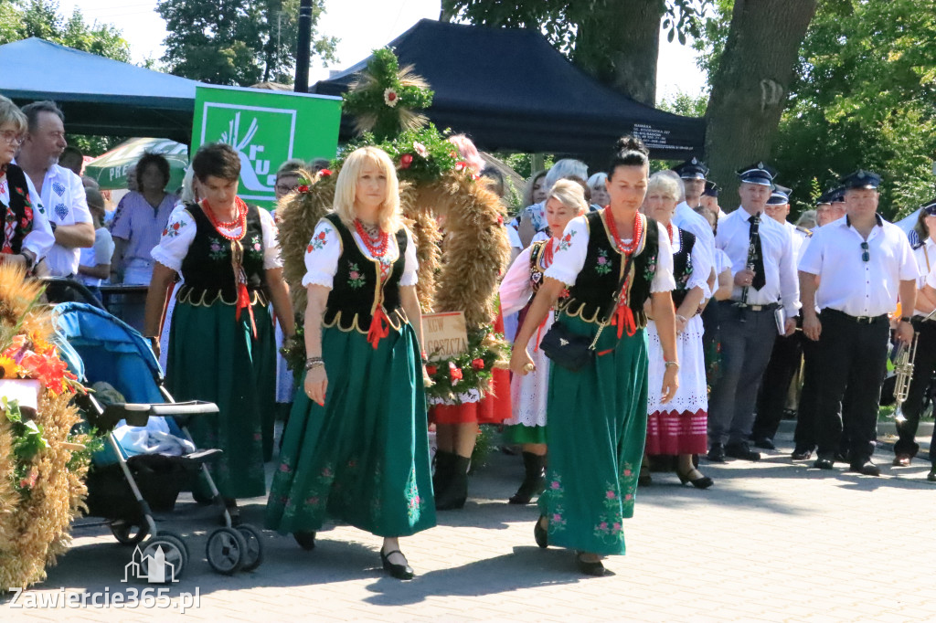 Irządze: Dożynki - Korowód - część oficjalna (1)