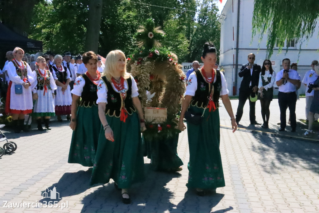 Irządze: Dożynki - Korowód - część oficjalna (1)