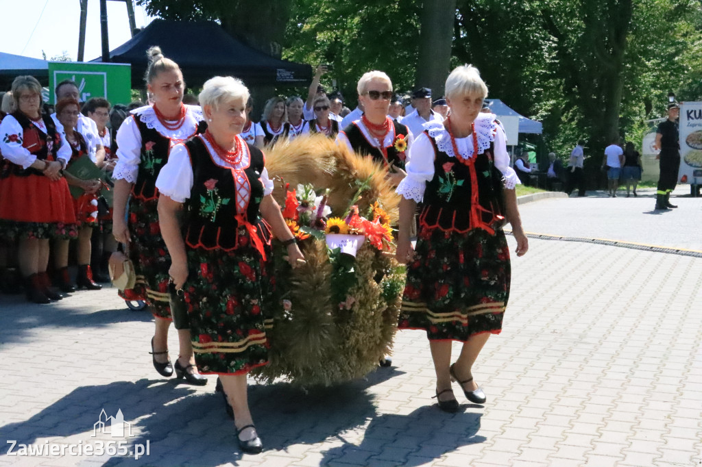 Irządze: Dożynki - Korowód - część oficjalna (1)