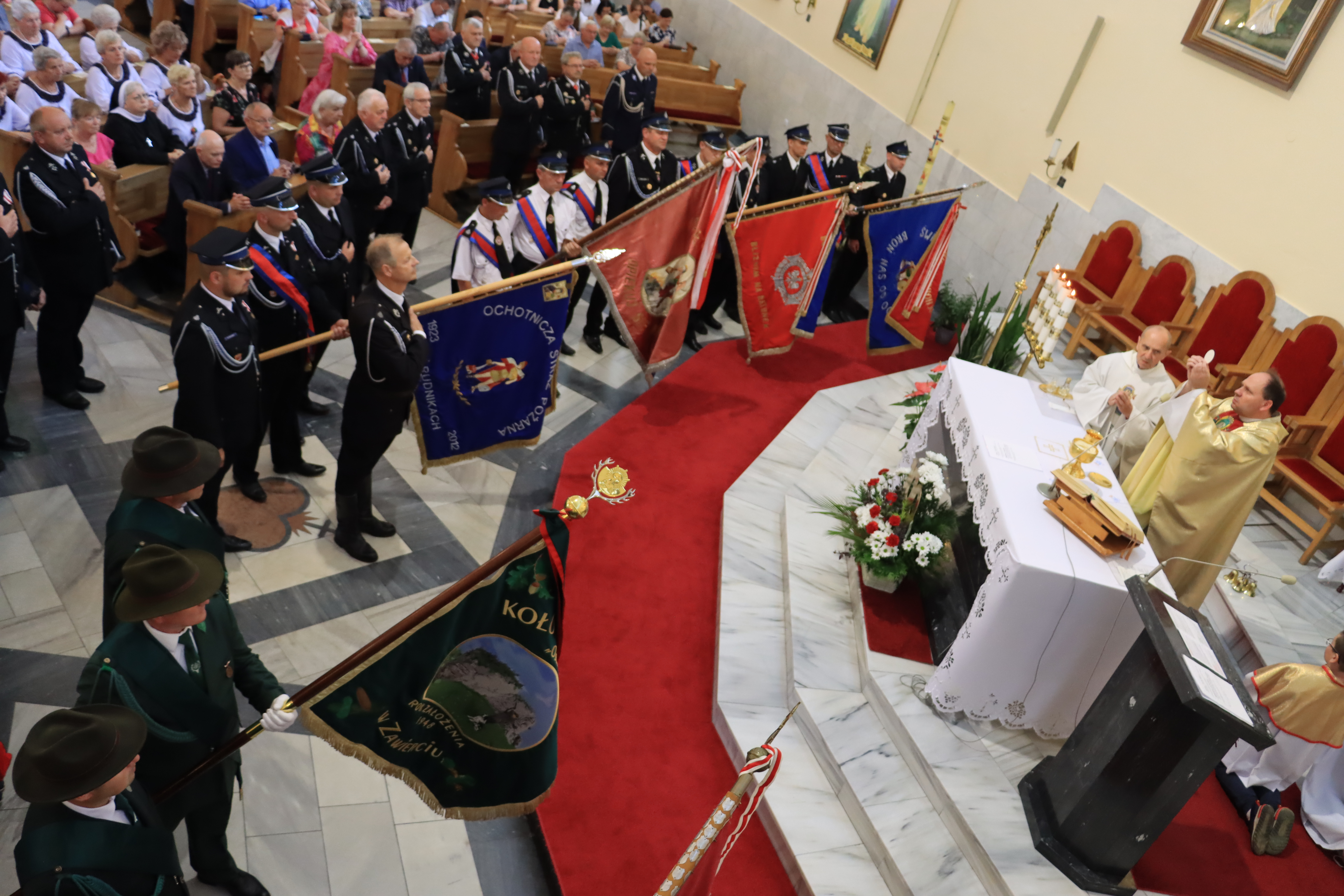 Fotorelacja: 100-lecie OSP Rudniki - część oficjalna 1