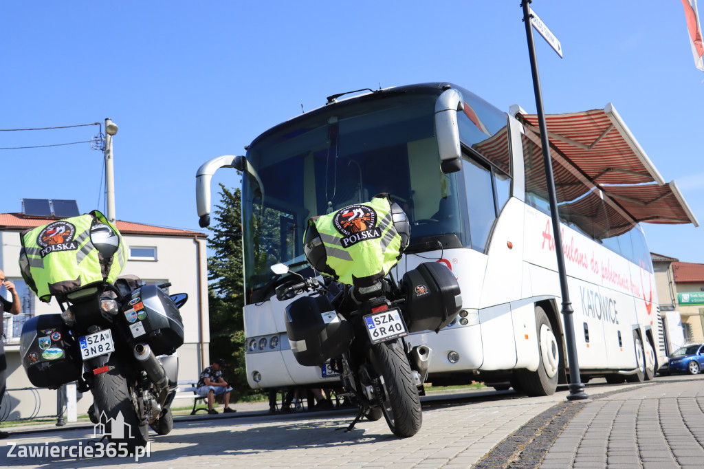 Krwiobus na Rynku we Włodowicach