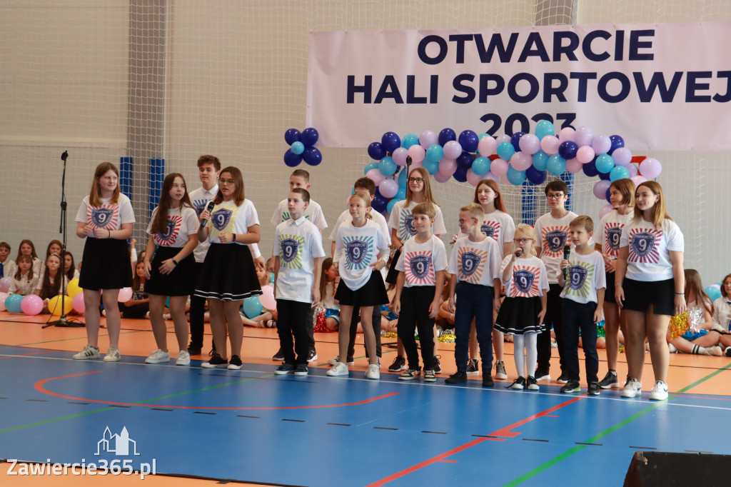 Fotorelacja: Uroczystość Otwarcia Hali Sportowej przy SP9 w Zawierciu.