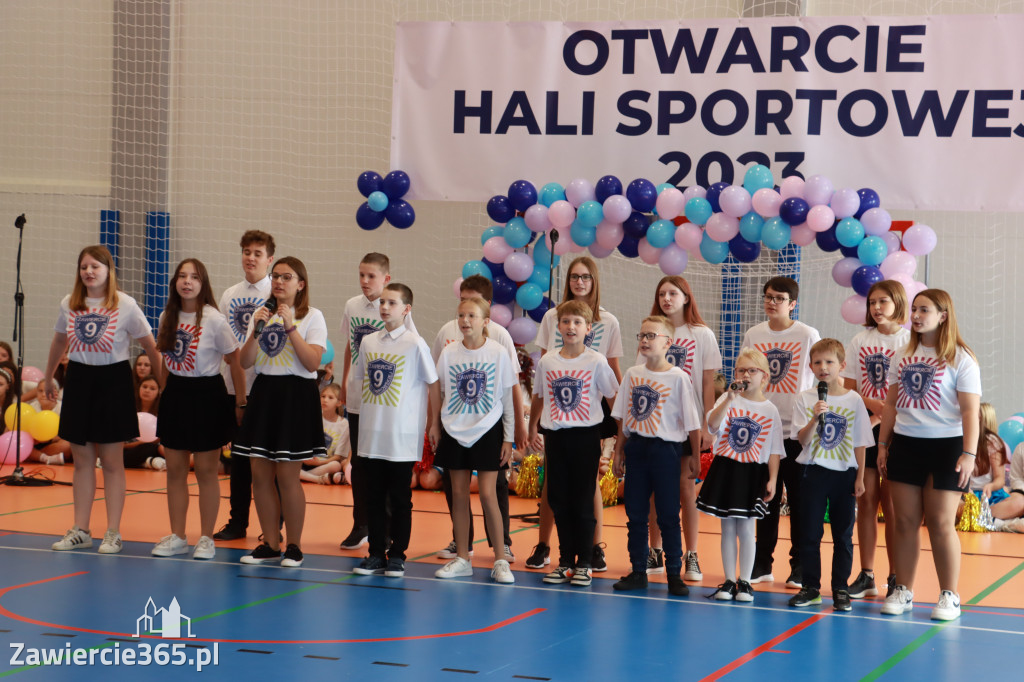 Fotorelacja: Uroczystość Otwarcia Hali Sportowej przy SP9 w Zawierciu.