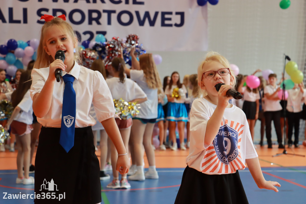 Fotorelacja: Uroczystość Otwarcia Hali Sportowej przy SP9 w Zawierciu.