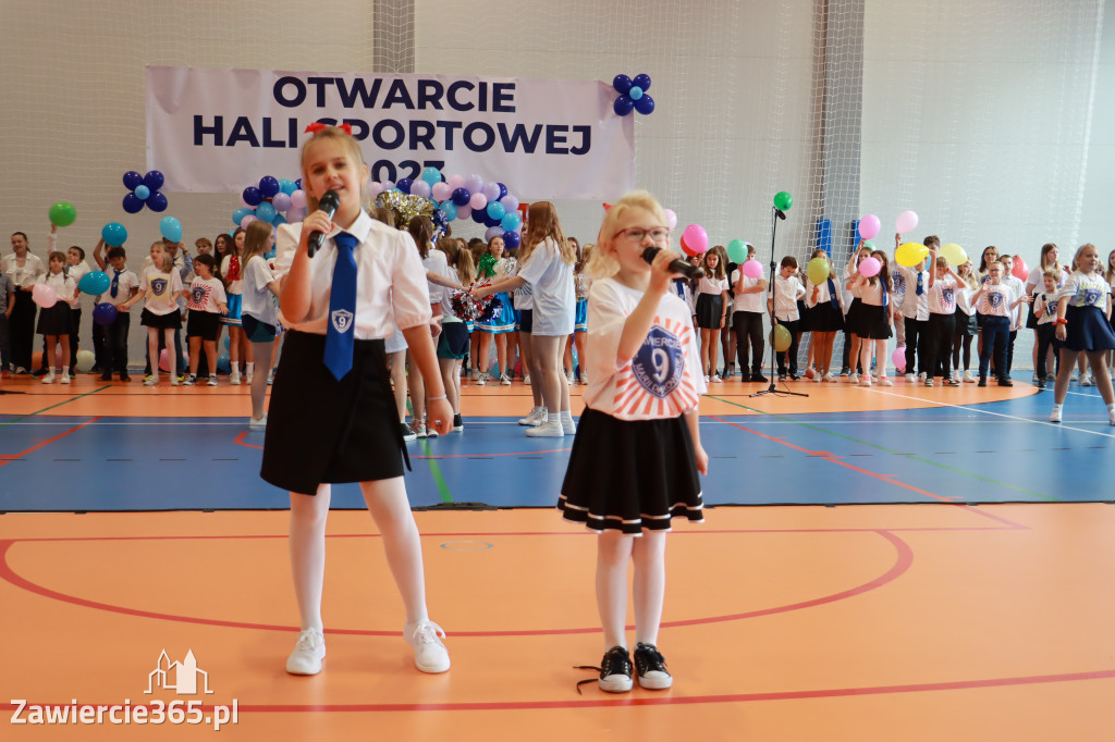 Fotorelacja: Uroczystość Otwarcia Hali Sportowej przy SP9 w Zawierciu.