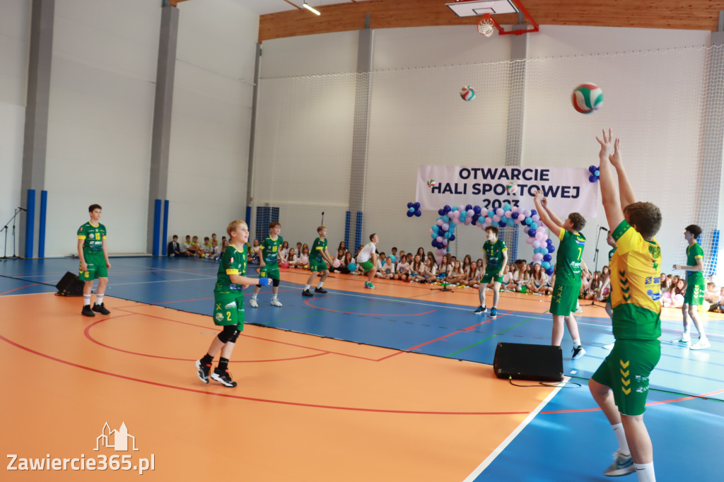 Fotorelacja: Uroczystość Otwarcia Hali Sportowej przy SP9 w Zawierciu.