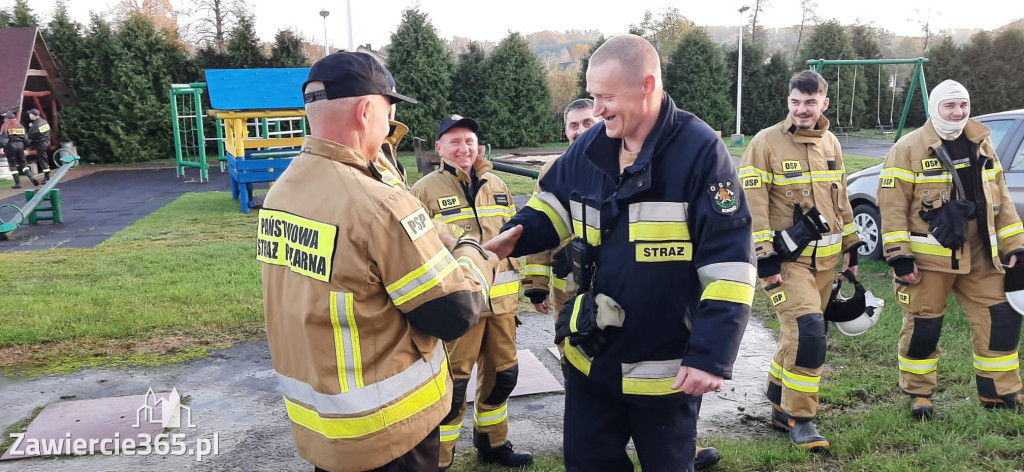 Fotorelacja Zdów: Ćwiczenia Zgrywające Jednostek OSP z gminy Włodowice