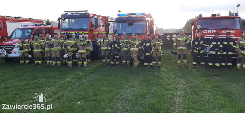 Fotorelacja Zdów: Ćwiczenia Zgrywające Jednostek OSP z gminy Włodowice