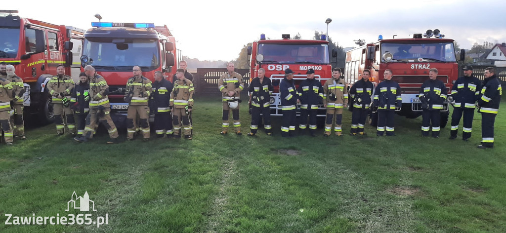 Fotorelacja Zdów: Ćwiczenia Zgrywające Jednostek OSP z gminy Włodowice