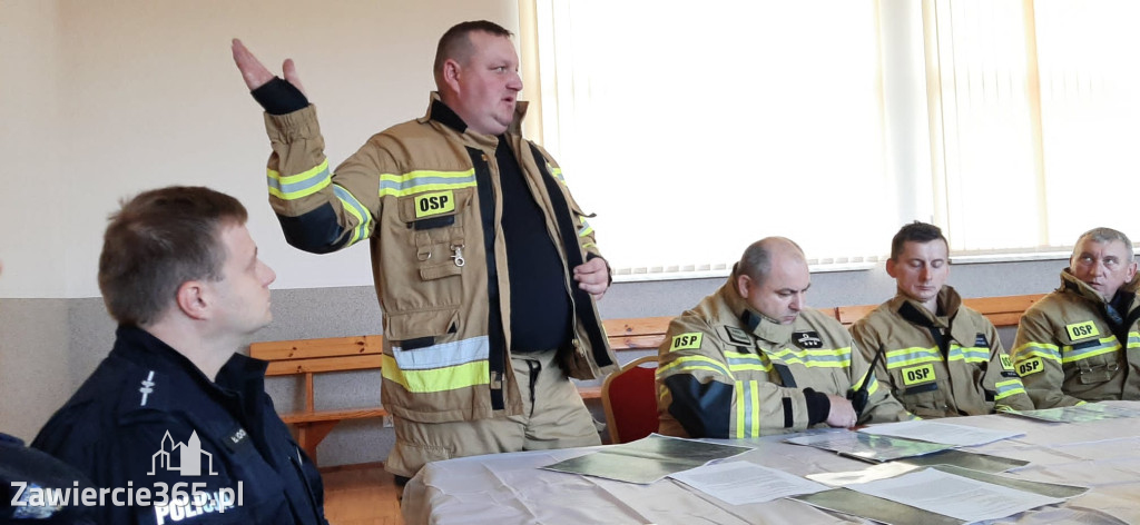 Fotorelacja Zdów: Ćwiczenia Zgrywające Jednostek OSP z gminy Włodowice