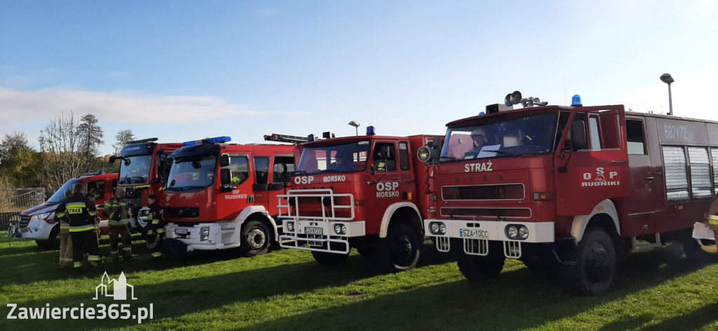 Fotorelacja Zdów: Ćwiczenia Zgrywające Jednostek OSP z gminy Włodowice