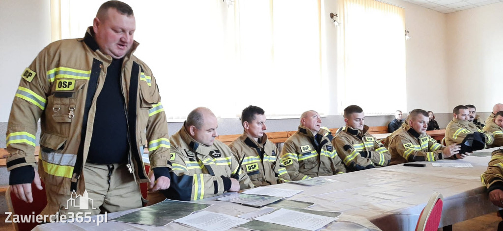 Fotorelacja Zdów: Ćwiczenia Zgrywające Jednostek OSP z gminy Włodowice