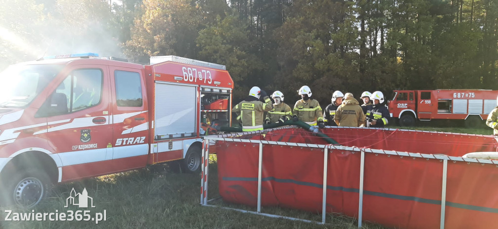 Fotorelacja Zdów: Ćwiczenia Zgrywające Jednostek OSP z gminy Włodowice