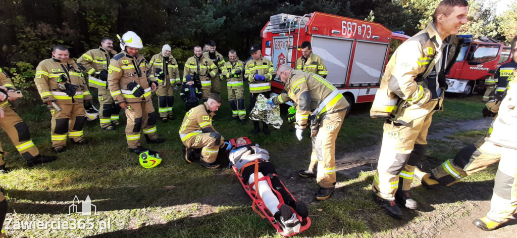 Fotorelacja Zdów: Ćwiczenia Zgrywające Jednostek OSP z gminy Włodowice