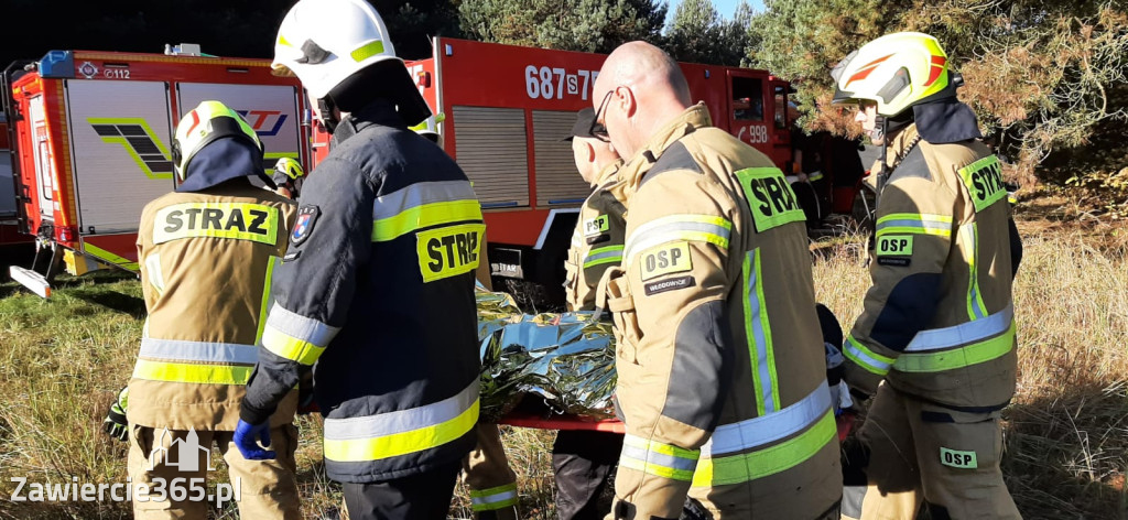 Fotorelacja Zdów: Ćwiczenia Zgrywające Jednostek OSP z gminy Włodowice