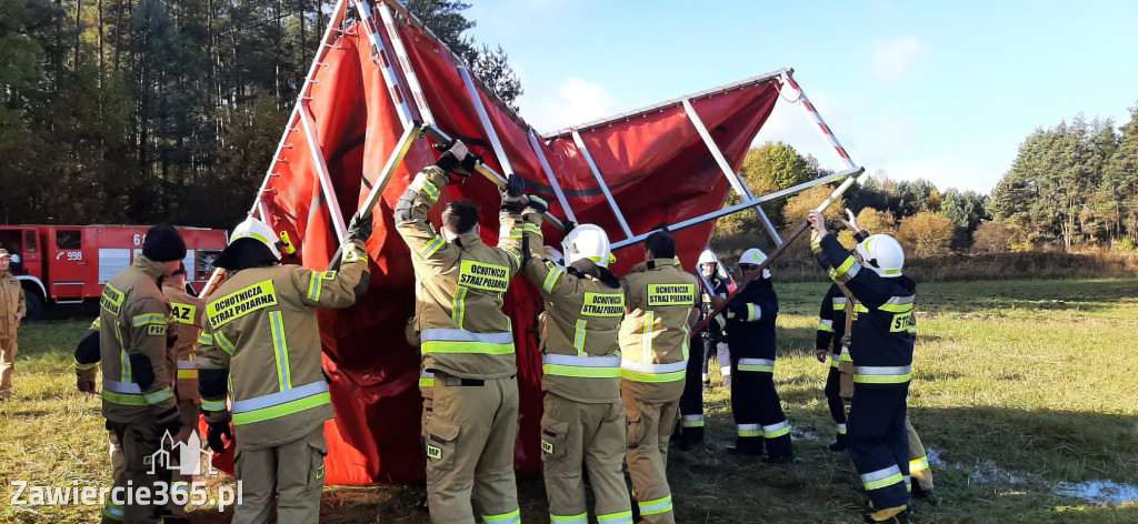 Fotorelacja Zdów: Ćwiczenia Zgrywające Jednostek OSP z gminy Włodowice