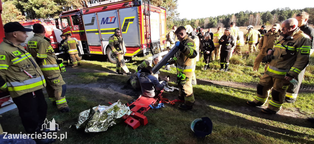 Fotorelacja Zdów: Ćwiczenia Zgrywające Jednostek OSP z gminy Włodowice