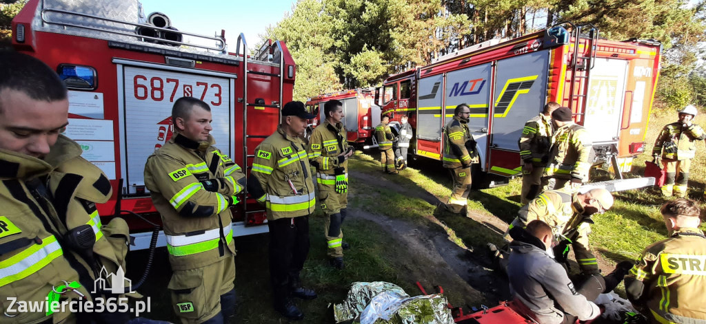 Fotorelacja Zdów: Ćwiczenia Zgrywające Jednostek OSP z gminy Włodowice