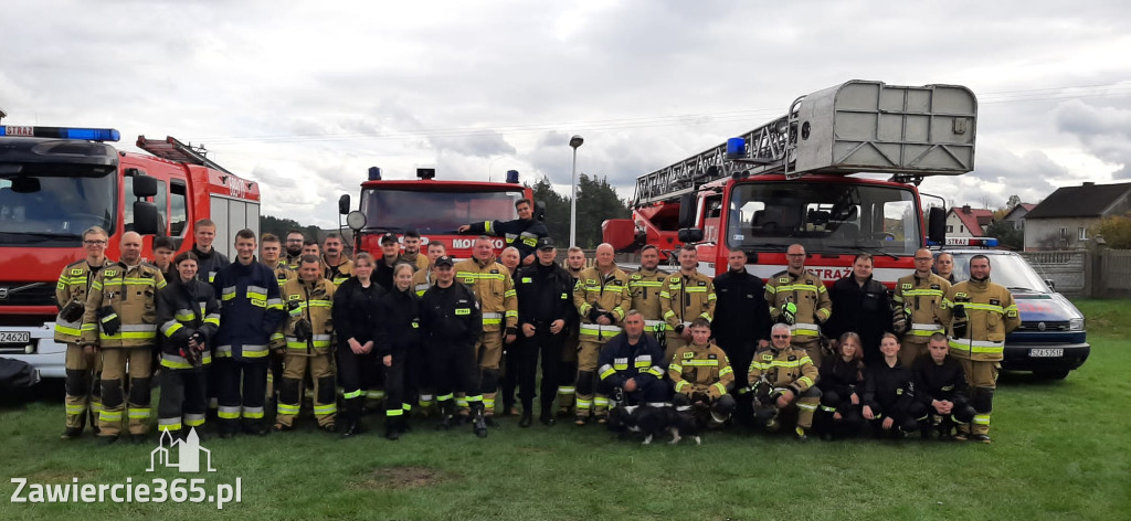 Fotorelacja Zdów: Ćwiczenia Zgrywające Jednostek OSP z gminy Włodowice