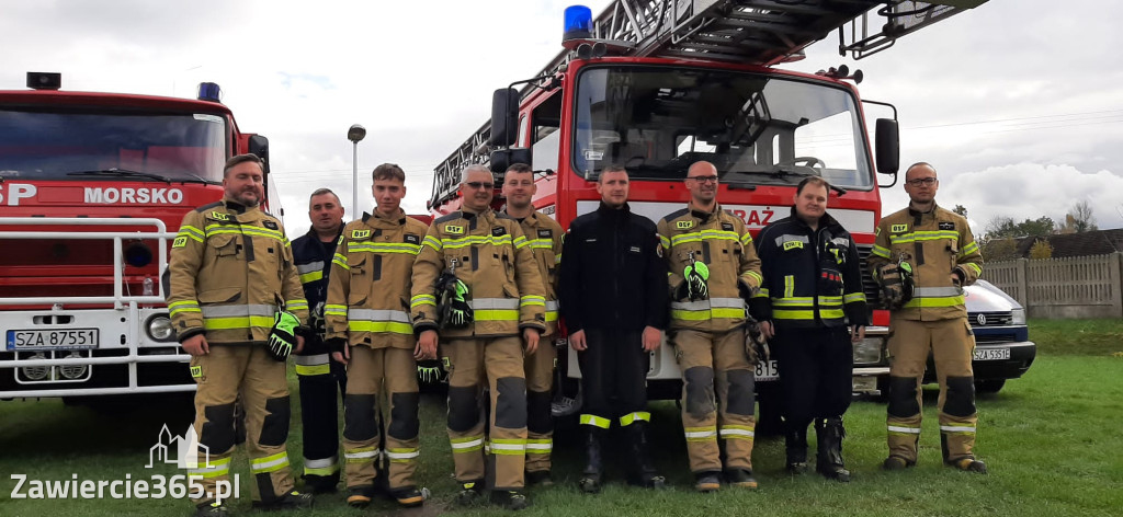 Fotorelacja Zdów: Ćwiczenia Zgrywające Jednostek OSP z gminy Włodowice