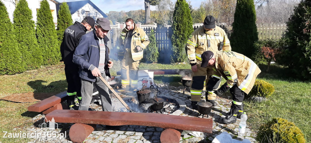 Fotorelacja Zdów: Ćwiczenia Zgrywające Jednostek OSP z gminy Włodowice