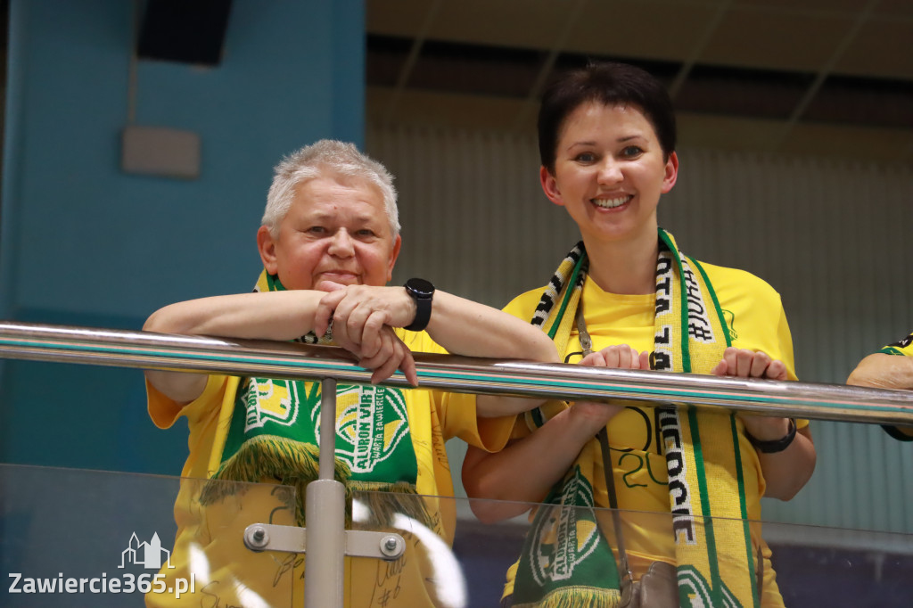 Aluron CMC Warta Zawiercie pokonała  Exact Systems Hemarpol Częstochowa 3:0.