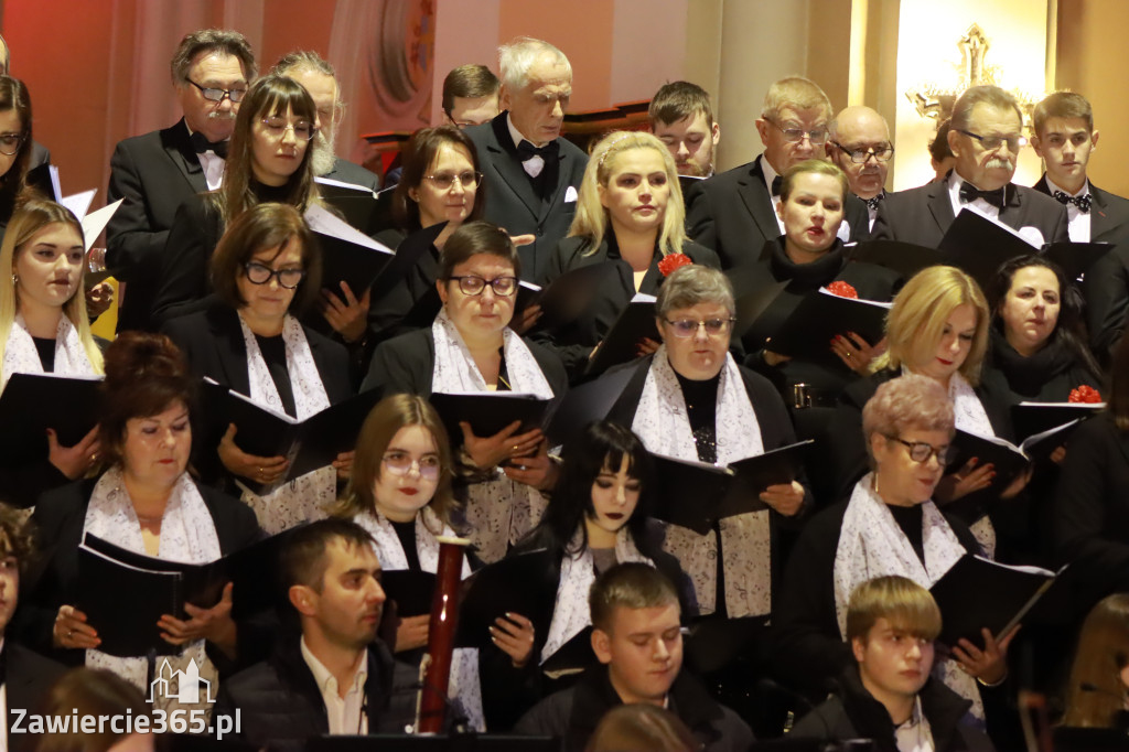 Fotorelacja: Koncert Cecyliański w Zawierciu