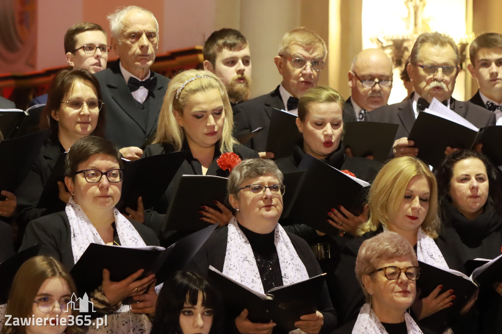 Fotorelacja: Koncert Cecyliański w Zawierciu
