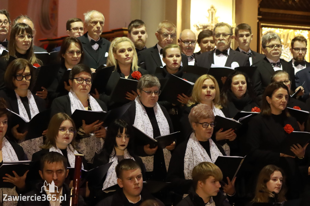 Fotorelacja: Koncert Cecyliański w Zawierciu