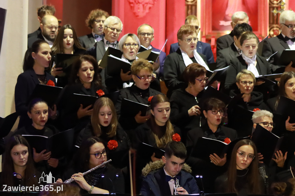 Fotorelacja: Koncert Cecyliański w Zawierciu