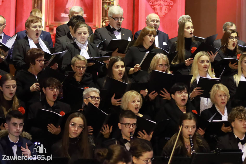 Fotorelacja: Koncert Cecyliański w Zawierciu