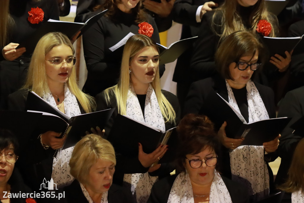 Fotorelacja: Koncert Cecyliański w Zawierciu