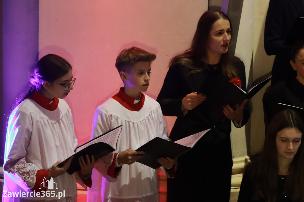 Fotorelacja: Koncert Cecyliański w Zawierciu