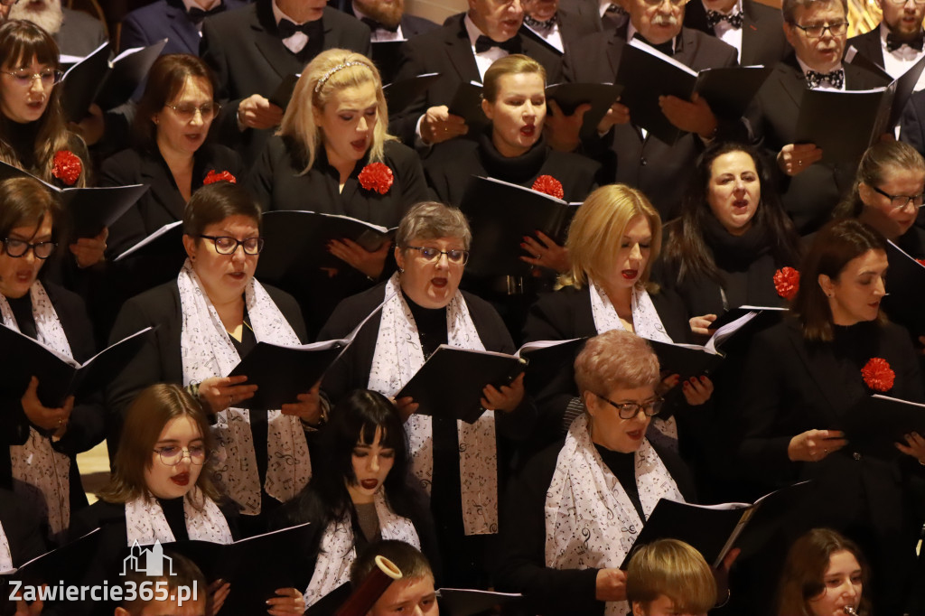 Fotorelacja: Koncert Cecyliański w Zawierciu