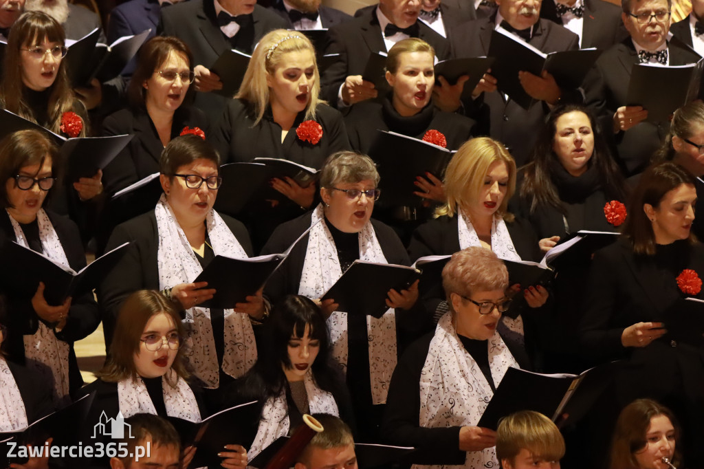 Fotorelacja: Koncert Cecyliański w Zawierciu