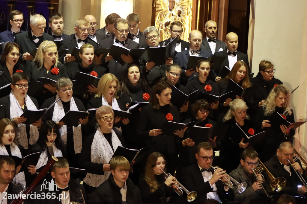 Fotorelacja: Koncert Cecyliański w Zawierciu