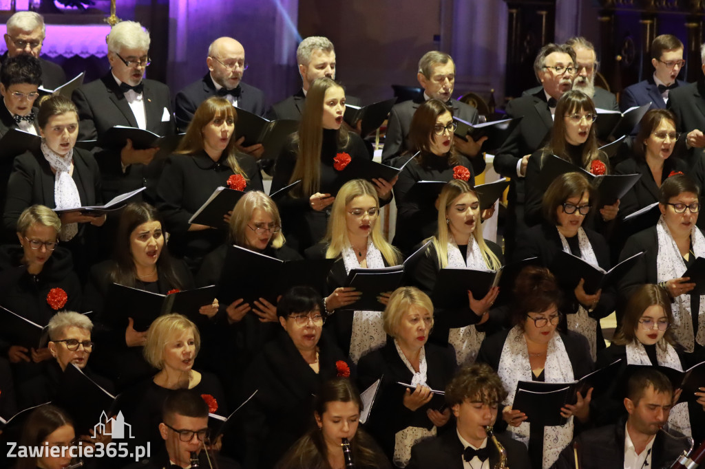 Fotorelacja: Koncert Cecyliański w Zawierciu