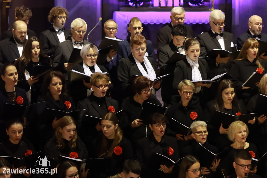 Fotorelacja: Koncert Cecyliański w Zawierciu