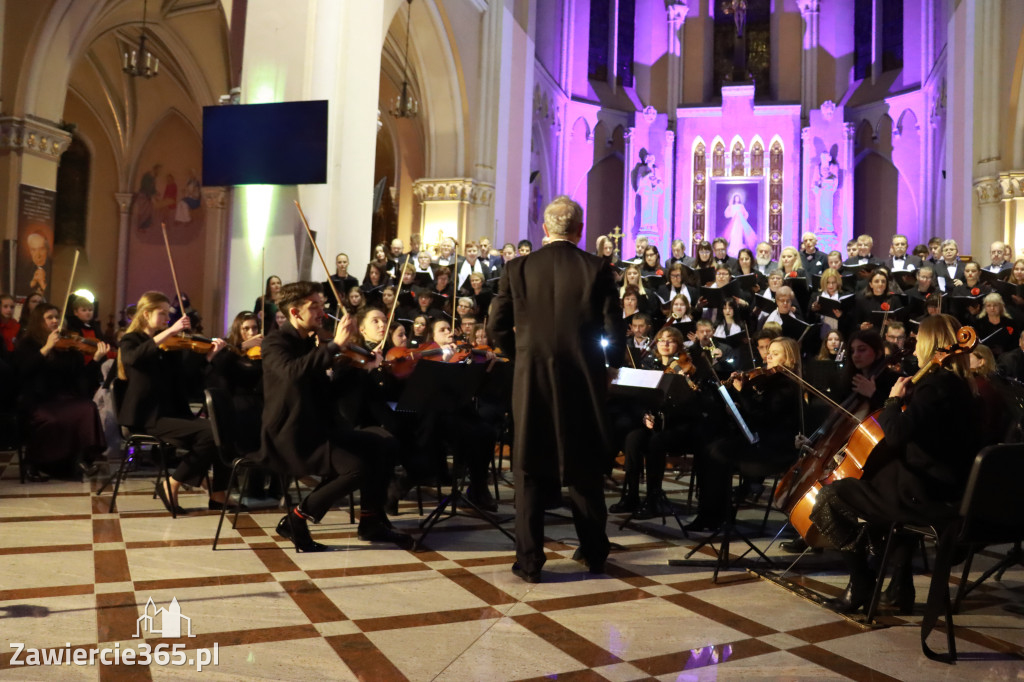 Fotorelacja: Koncert Cecyliański w Zawierciu