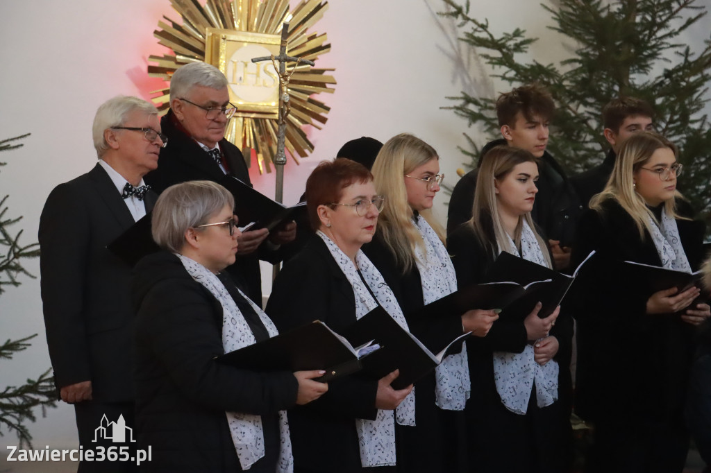 Fotorelacja: Wigilia Papieska w Zawierciu.