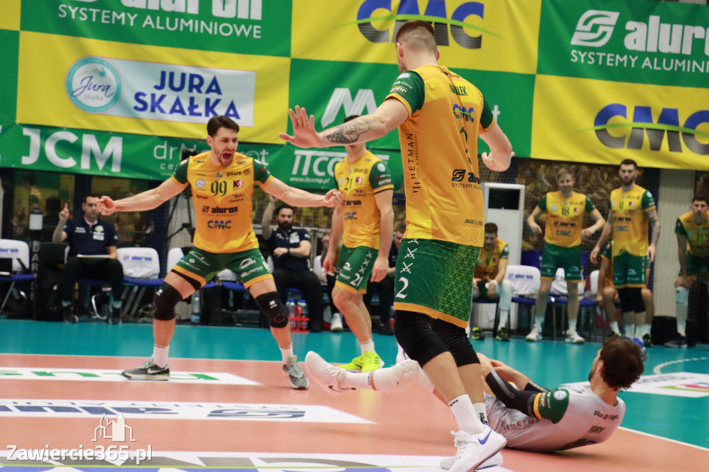 Fotorelacja; Aluron CMC Warta Zawiercie - Jastrzębski Węgiel 3:1