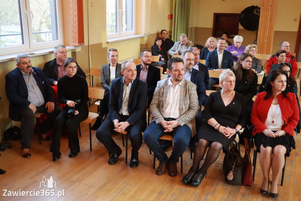 Fotorelacja: Prezentacja kandydatów Komitetu Koalicji Obywatelskiej w Zawierciu