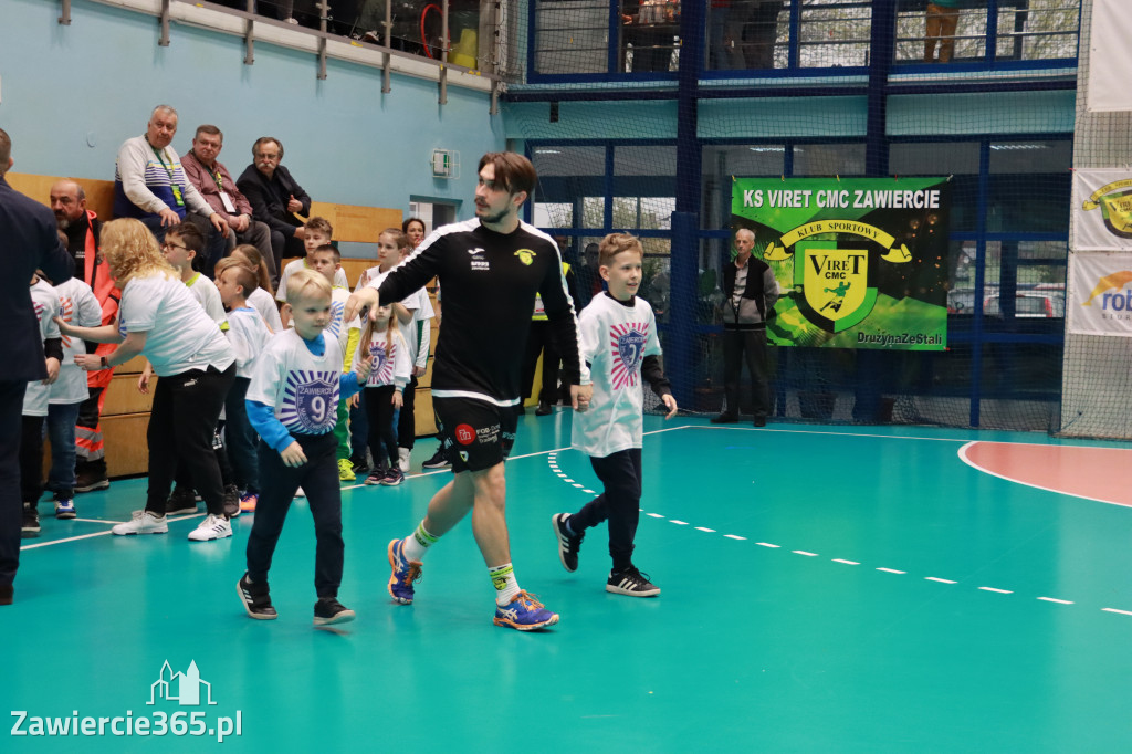 Zawiercie: KS  VIRET CMS ZAWIERCIE VS UNIMETAL RECYCLING MTS CHRZANÓW.