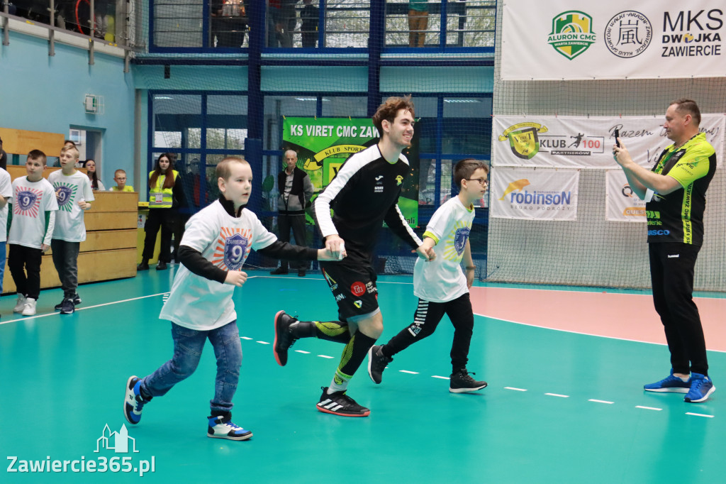 Zawiercie: KS  VIRET CMS ZAWIERCIE VS UNIMETAL RECYCLING MTS CHRZANÓW.