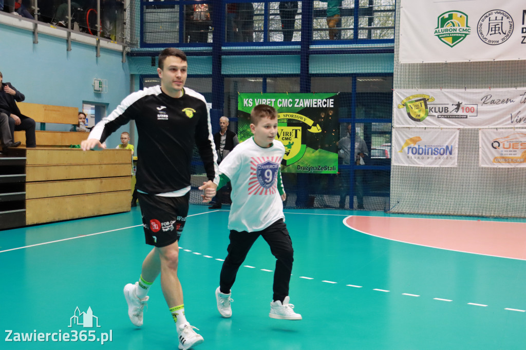 Zawiercie: KS  VIRET CMS ZAWIERCIE VS UNIMETAL RECYCLING MTS CHRZANÓW.