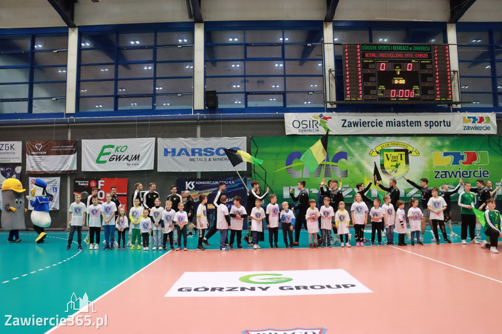 Zawiercie: KS  VIRET CMS ZAWIERCIE VS UNIMETAL RECYCLING MTS CHRZANÓW.