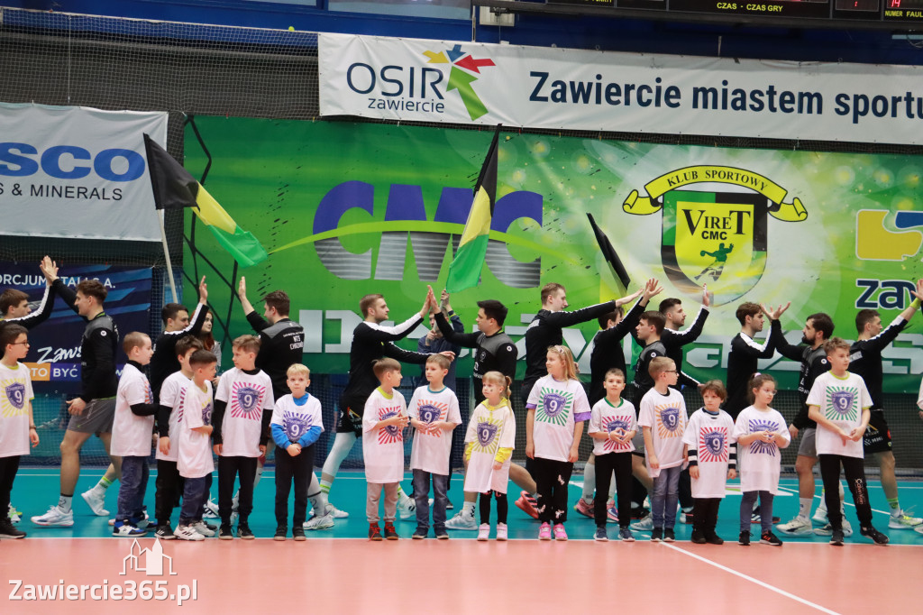 Zawiercie: KS  VIRET CMS ZAWIERCIE VS UNIMETAL RECYCLING MTS CHRZANÓW.