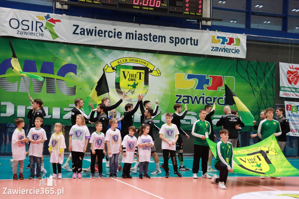 Zawiercie: KS  VIRET CMS ZAWIERCIE VS UNIMETAL RECYCLING MTS CHRZANÓW.